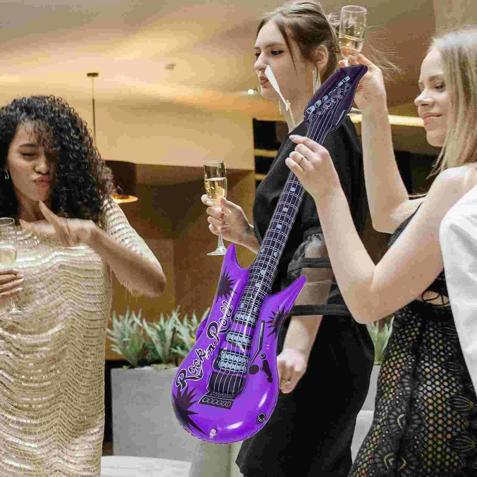 6 шт. украшения для особых случаев гитара гелиевый шар день рождения