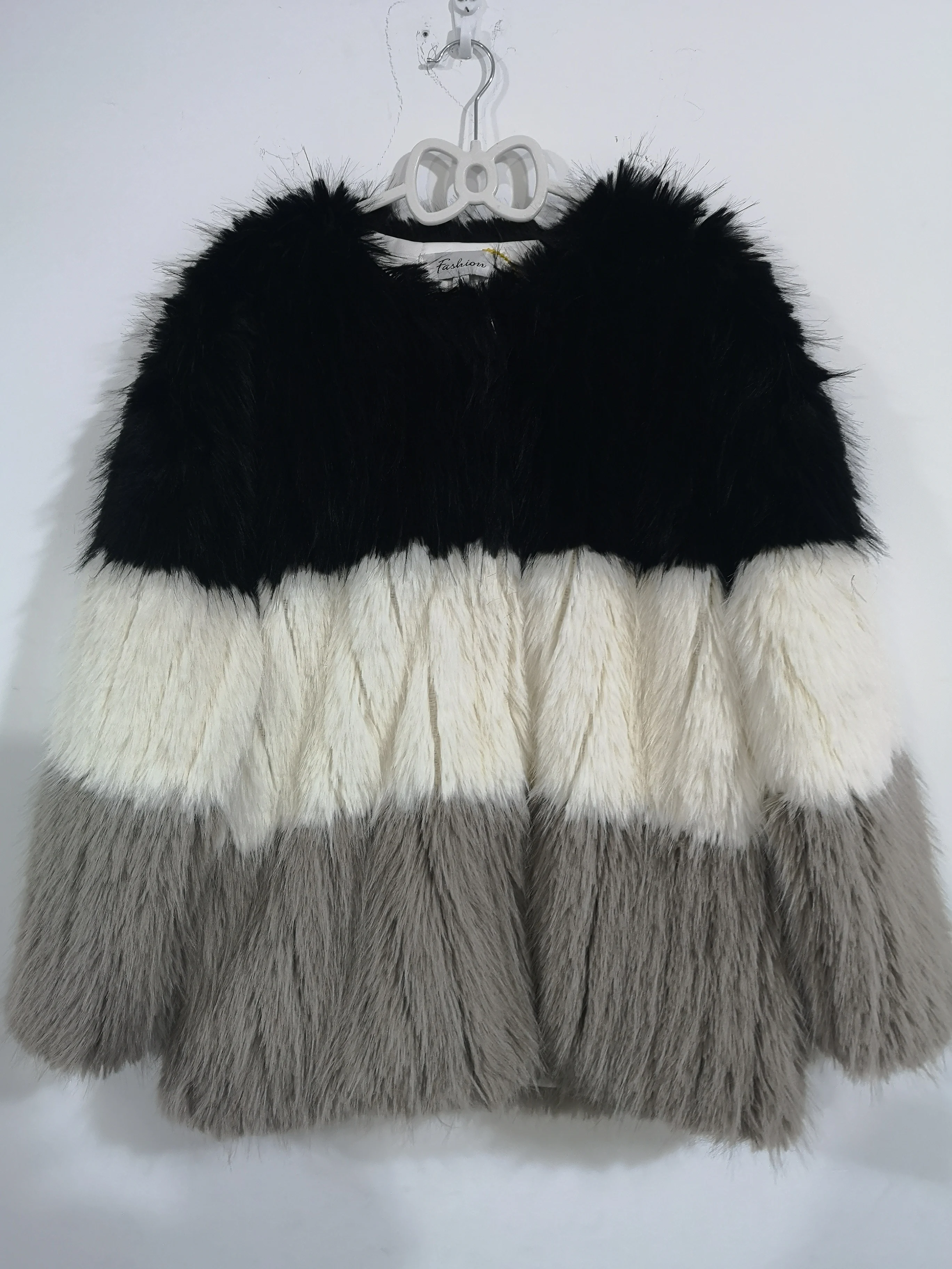 2021 Autumn Winter New Faux Fox Fur Coat Female Mid-length Women Korean Style Fashion Warm Double-faced Fur Jacket