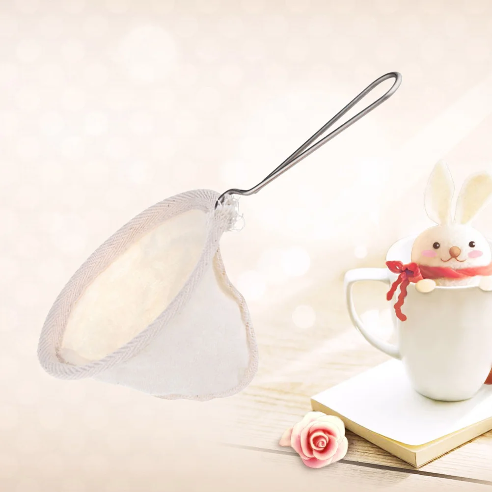 

Cloth Coffee Strainer Coffee Dripper Stainless Steel Fine Mesh Coffee Filters Pour Over Coffee Filter