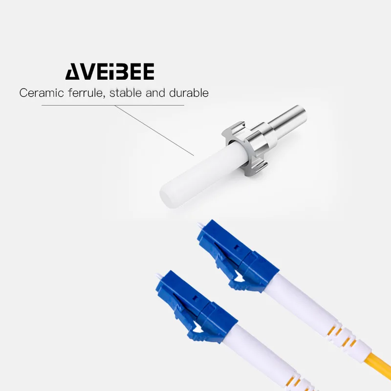 LC LC Singlemode Fiber Optic Patch Cable LC UPC SM 2.0 or 3.0mm 9/125um FTTH Fiber Patch Cord Optical Fiber Jumper 3m 10m 30m