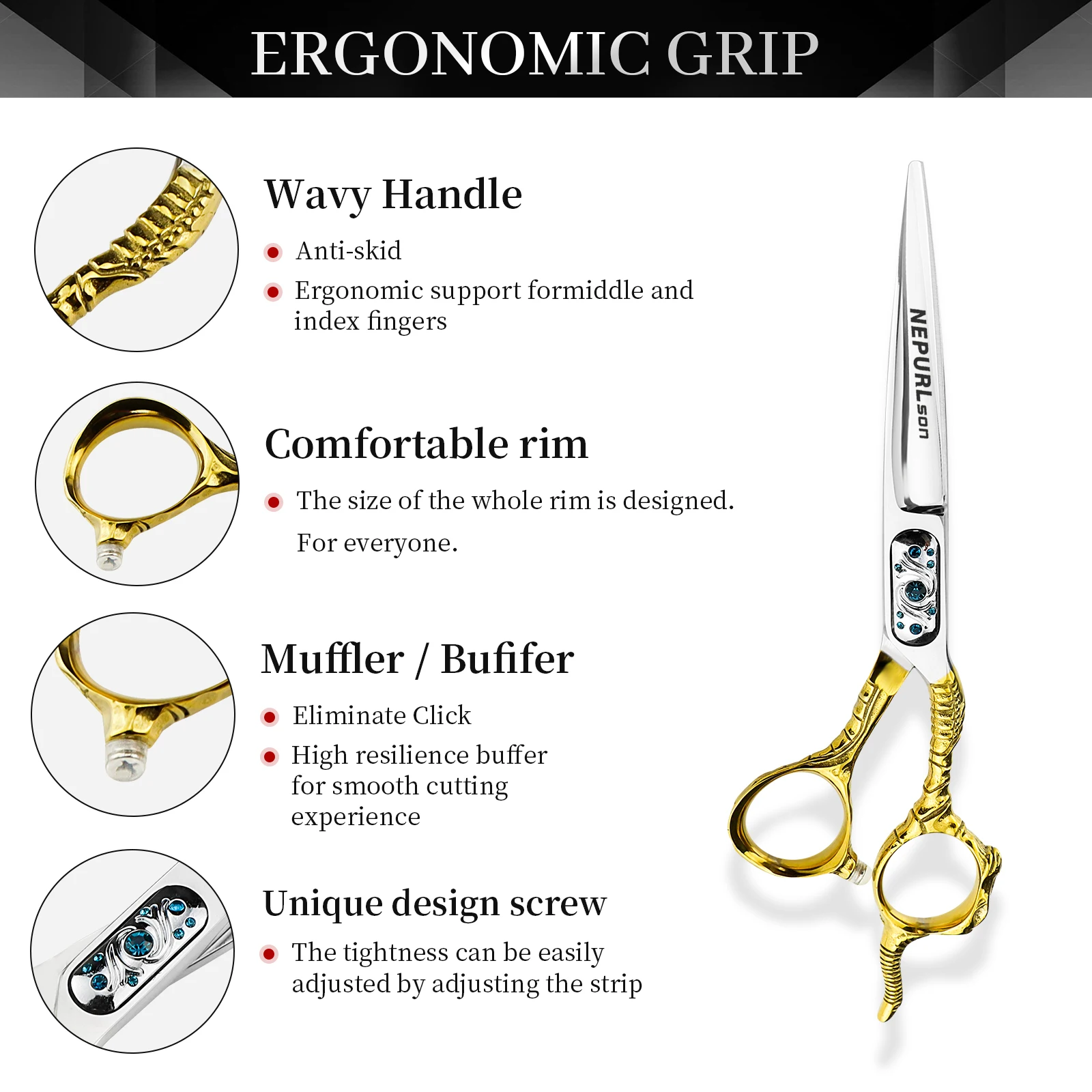 6 0 дюймовые полузолотые полусеребряные ножницы для волос плоская челка зубов