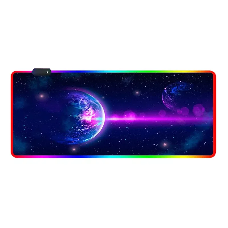 

80x30/90x40cm XXL Mouse Pad Gaming Computer PC Mousepad RGB Large Mous Pad Gamer Mouse Carpet Game Mause Mat Led Rubber Desk Mat