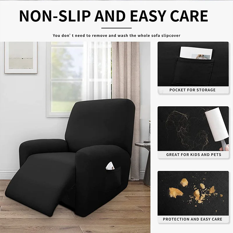4 шт. эластичный чехол для кресла из спандекса |