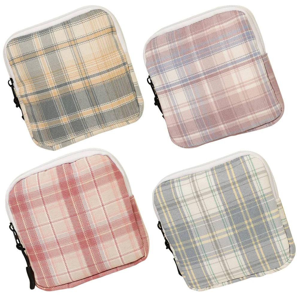 

4pcs Sanitary Napkin Bag Women Menstrual Pad Bag Sanitary Napkin Organizer