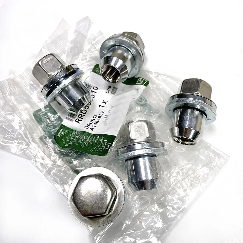 

1pcs RRD500510 Silver Car styling Wheel Lug Nut Screw For Land Rover Discovery 3 4 5 Range Rover Sport