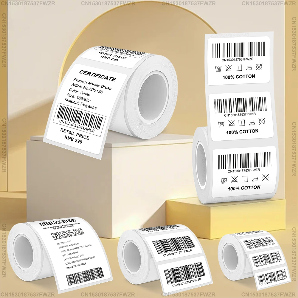 Наклейки для принтера Niimbot B21 B1 B203 B3S самоклеящиеся клейкие ленты этикеток Ширина