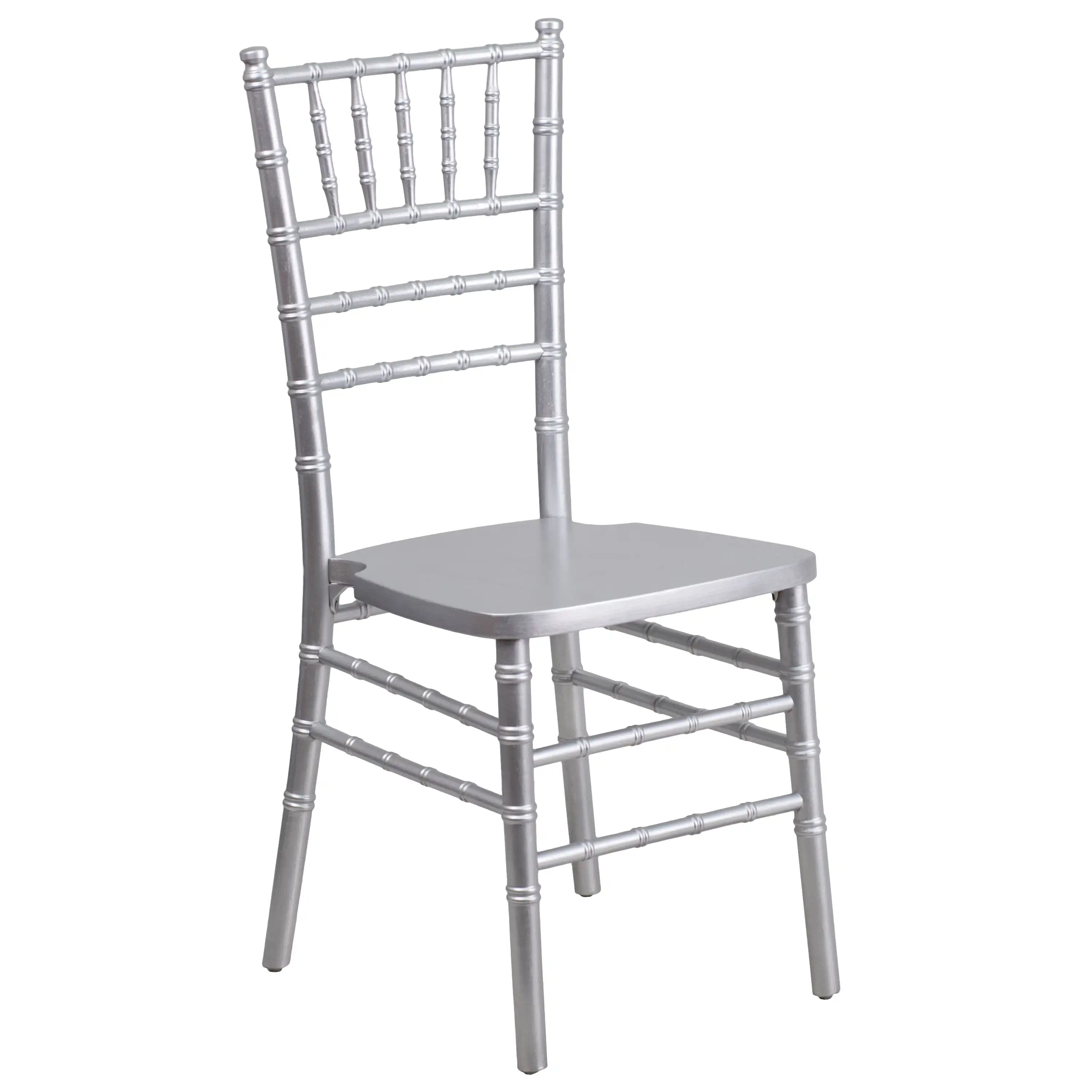 

Flash Furniture HERCULES Series Silver Wood Chiavari Chair