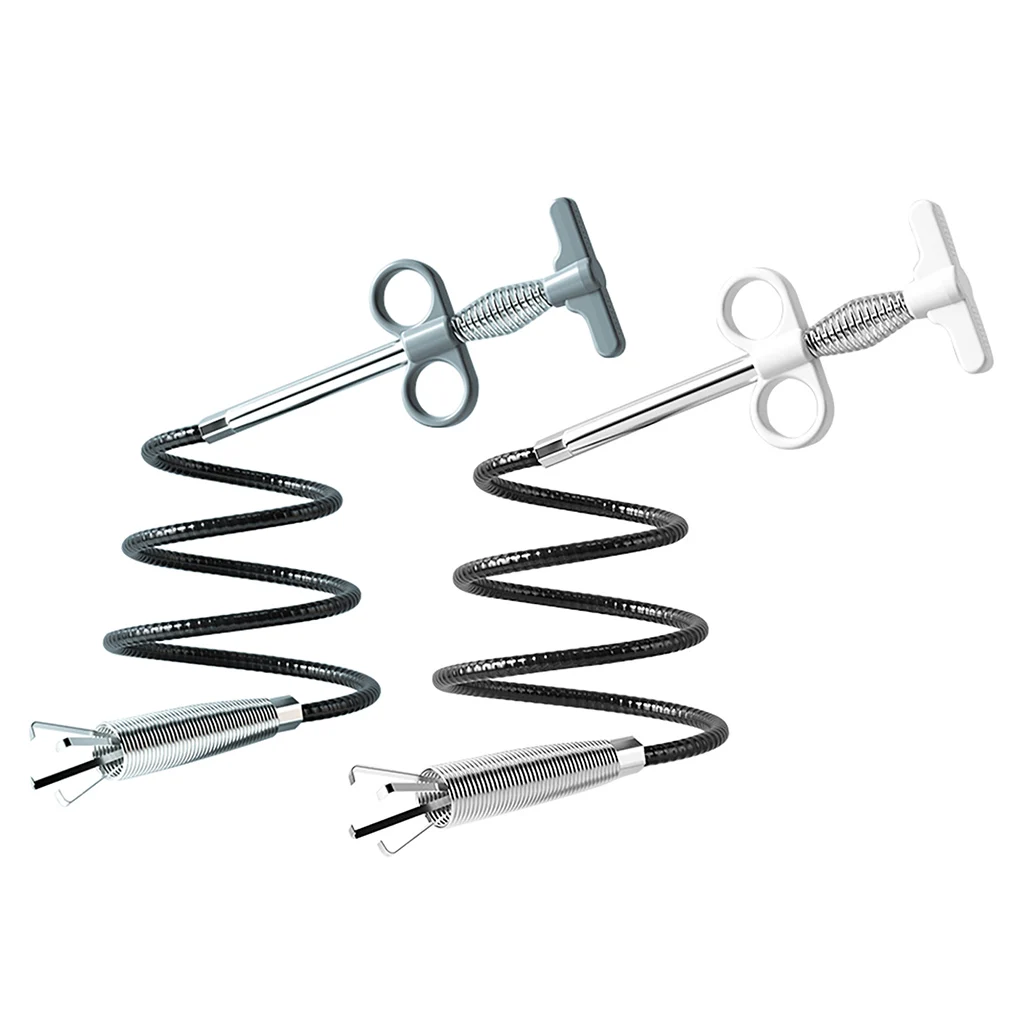 

Дренажная дренажная рама, спиральный дренажный съемник, 1 6 м, пружинный дренажный инструмент для труб с грейнелем для кухни, серый