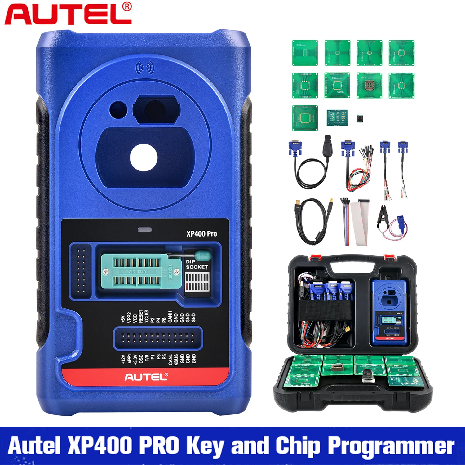 

Autel XP400Pro Car Bi-Directional Key Fob Programmer And IMMO Tool, Compatible with the IM508 and IM608, IM608PRO PK XP400