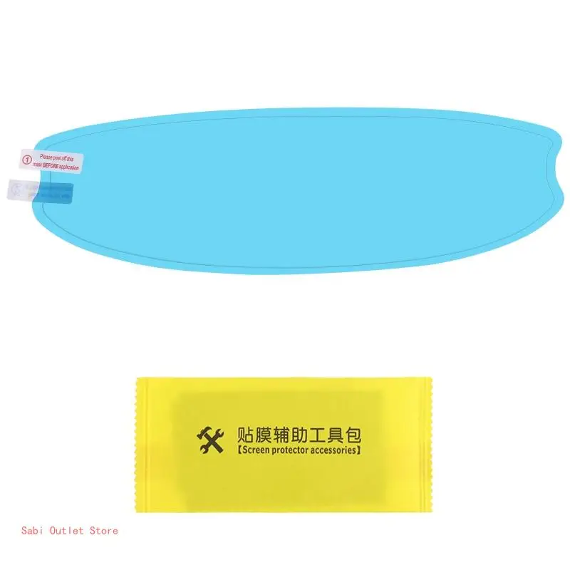 

Motorcycle Anti-Fog Lens Stickers Waterproof Rainproof Clear Patch Film for Sun Visor Screen Shield for K3 K4 AX8 for LS