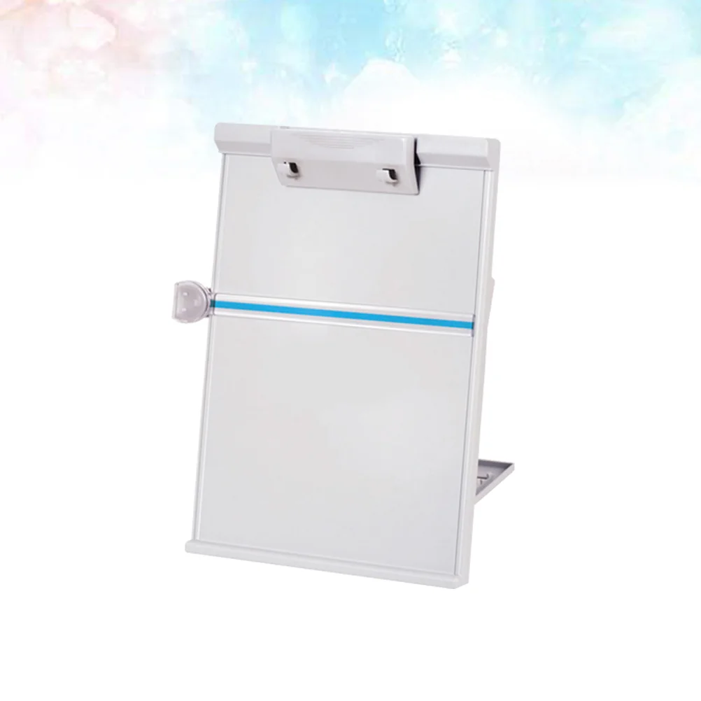 

1pc Adjustable Reading Rack Hands Free Book Stand Typing Desk Holder for Document Draft Music Paper