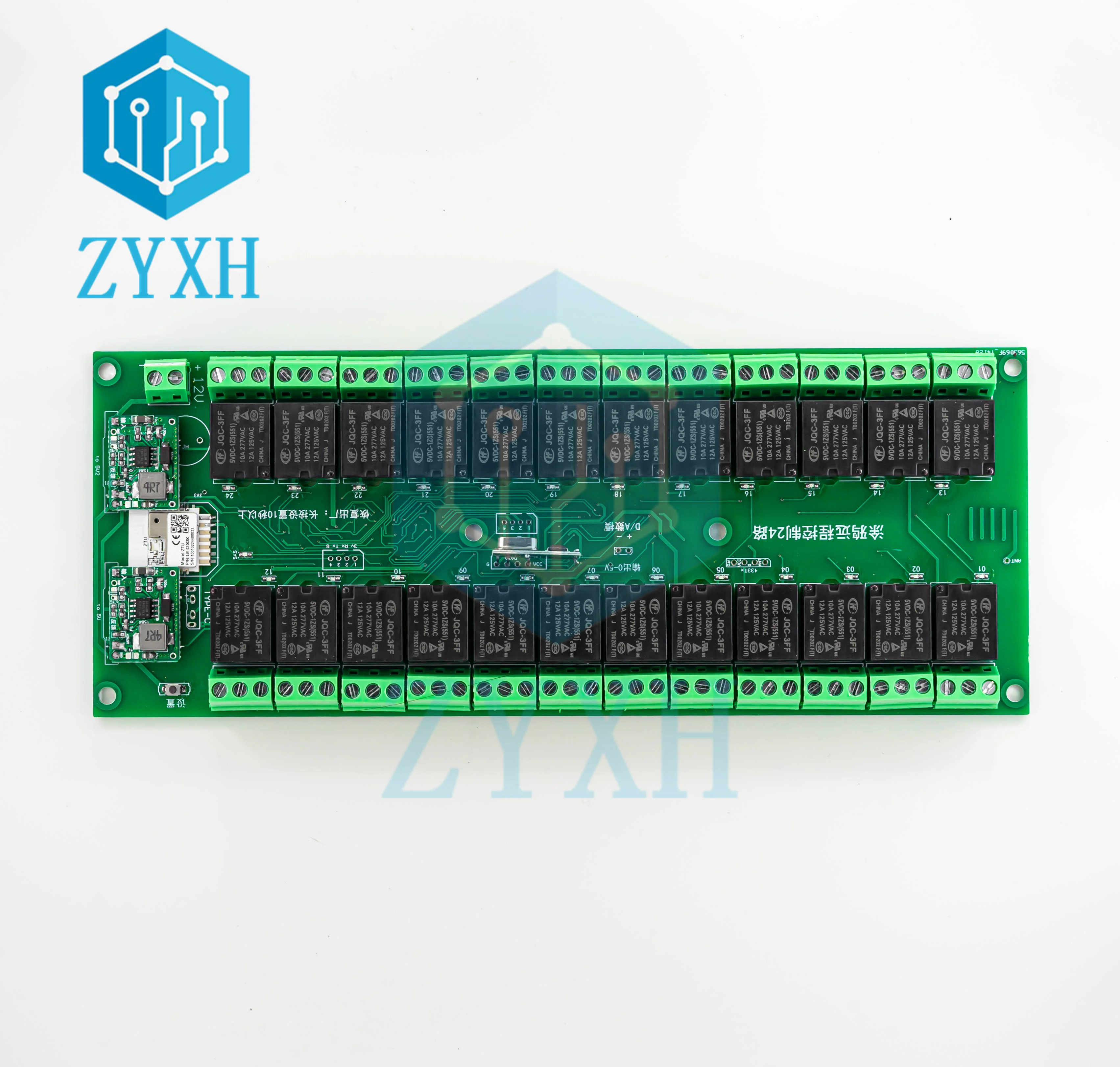 

Tuya 24-канальный умный WiFi/Zigbee коммутационный модуль беспроводного реле APP RF дистанционное управление Модуль Автоматизации умного дома 12V