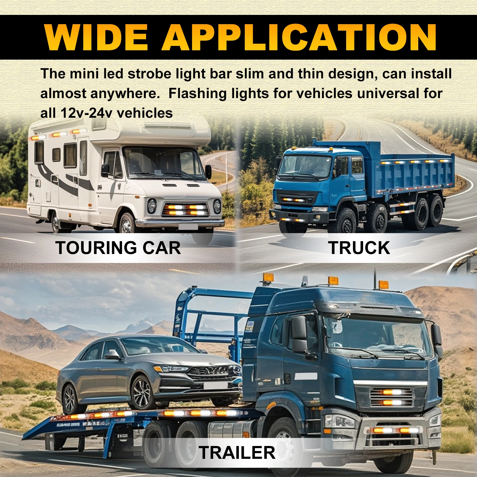 2 шт. 24 светодиода