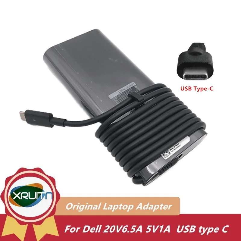Зарядное устройство переменного тока 20 В 6 5 А 130 Вт USB-C для Dell XPS 15 9500 9510 179710 9700 9720