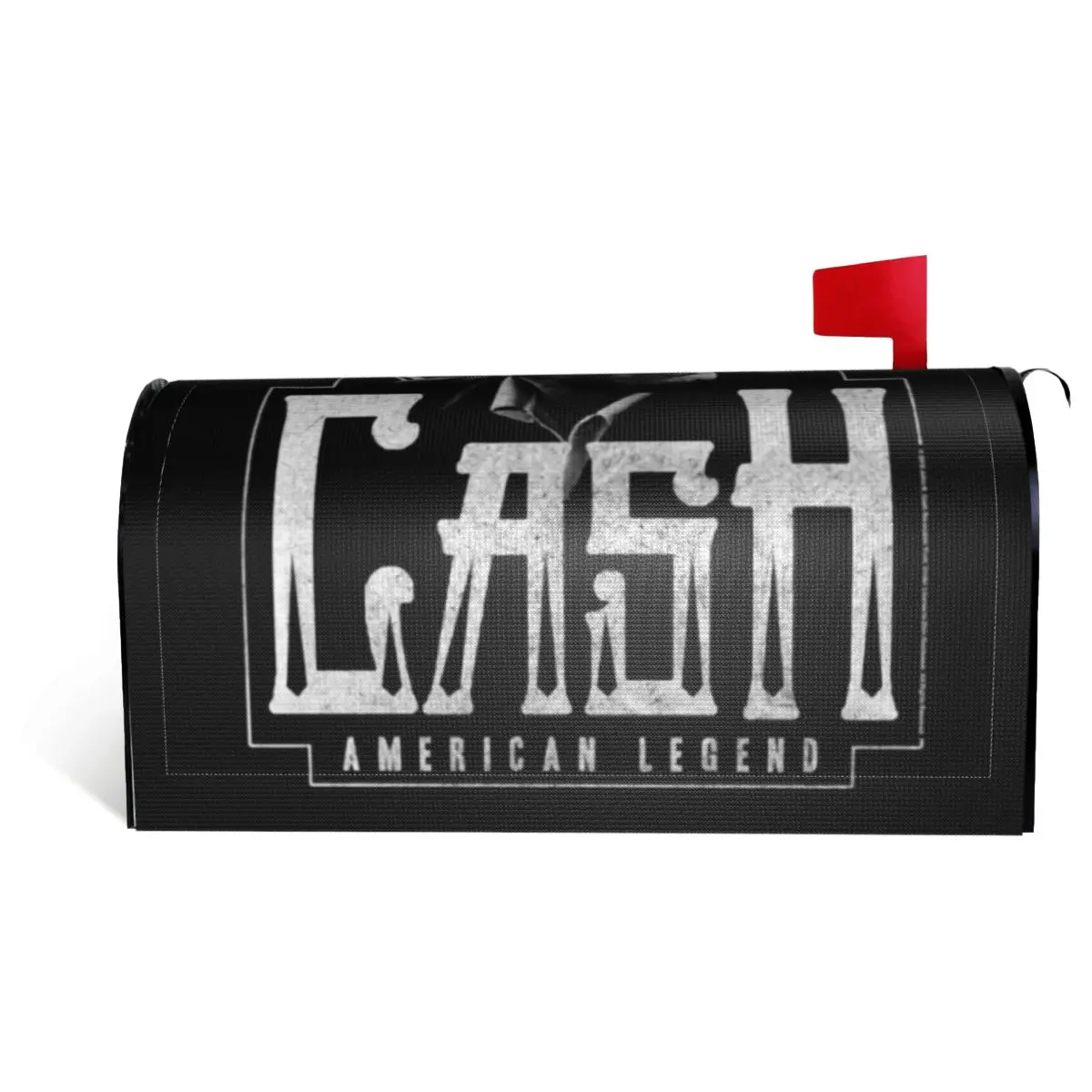 

Johnny Cash Johnny Cashic(1) Mailbox Cover Classic Rock correspondence Funny Novelty Postbox