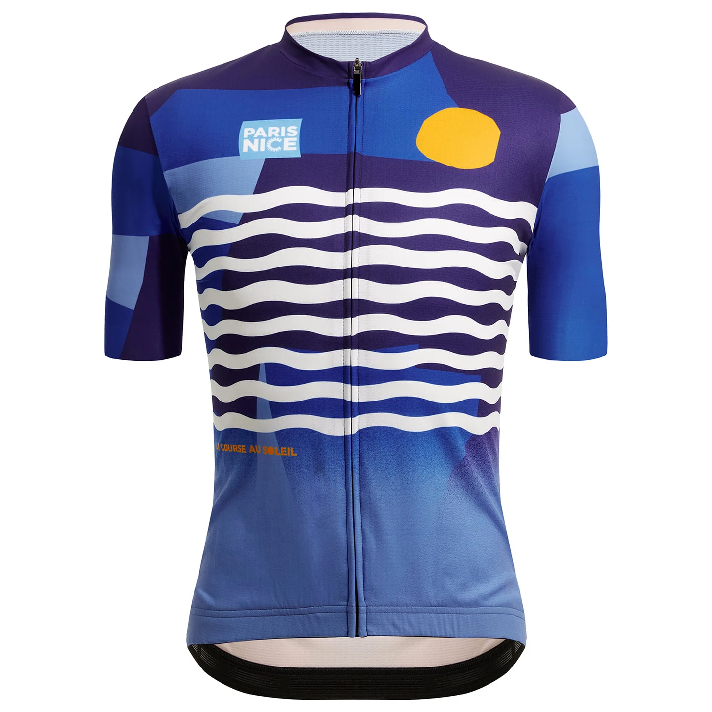 

Summer Short Sleeve Jersey PARIS-NICE ONDA 2022 Blue