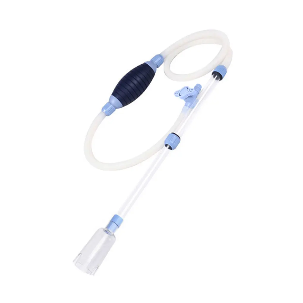 

Aquarium Fish Tank Water Changer Cleaning Tools Kit Siphon Cleaner Manual Water Exchanger and Sand Washing Device