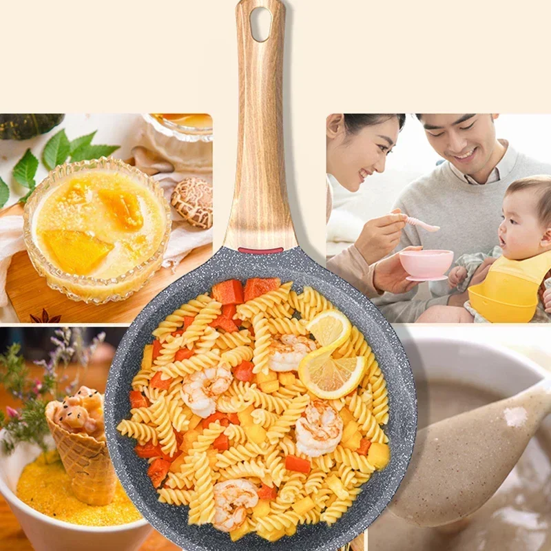 Сковороды Вок Молочный горшок Антипригарный Детское питание Горшки для