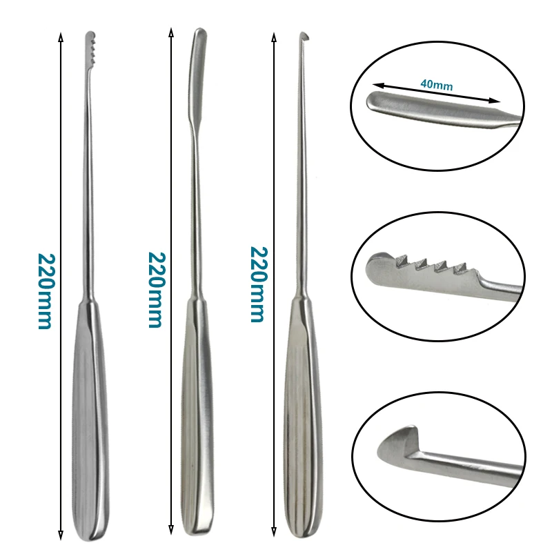 

Stainless Steel Rhinoplasty Stripper Nose Peeler Autoclavable Rhinoplasty Tool