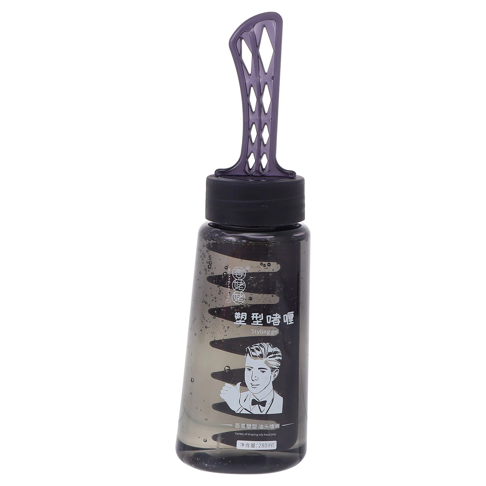 

1pc Hair Styling Hair Wax Styling Fluffy Comb Men's Retro Hair Styling Comb