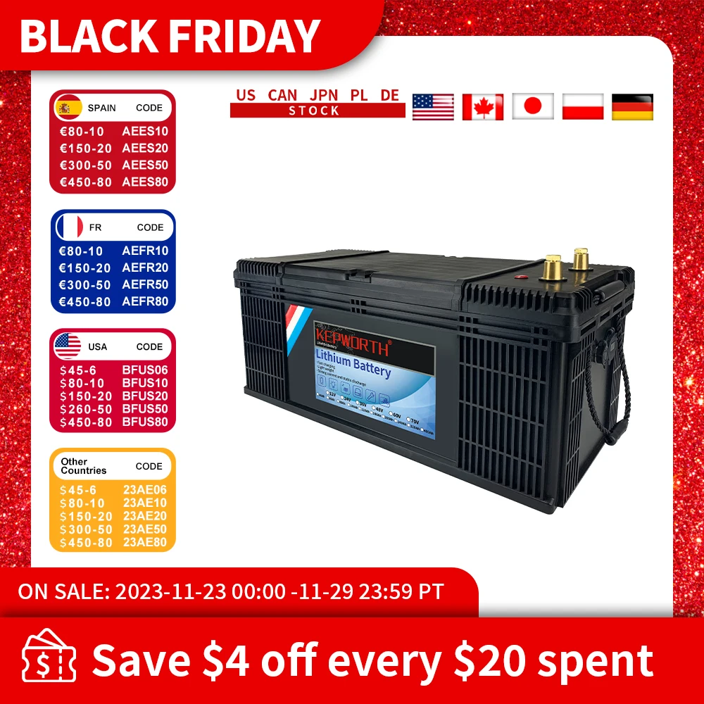 

36V 100Ah LiFePO4 Solar Energy Battery BMS Lithium Power Golf Cart Batteries For RV Campers Off-Road Off-grid Solar Wind Storage