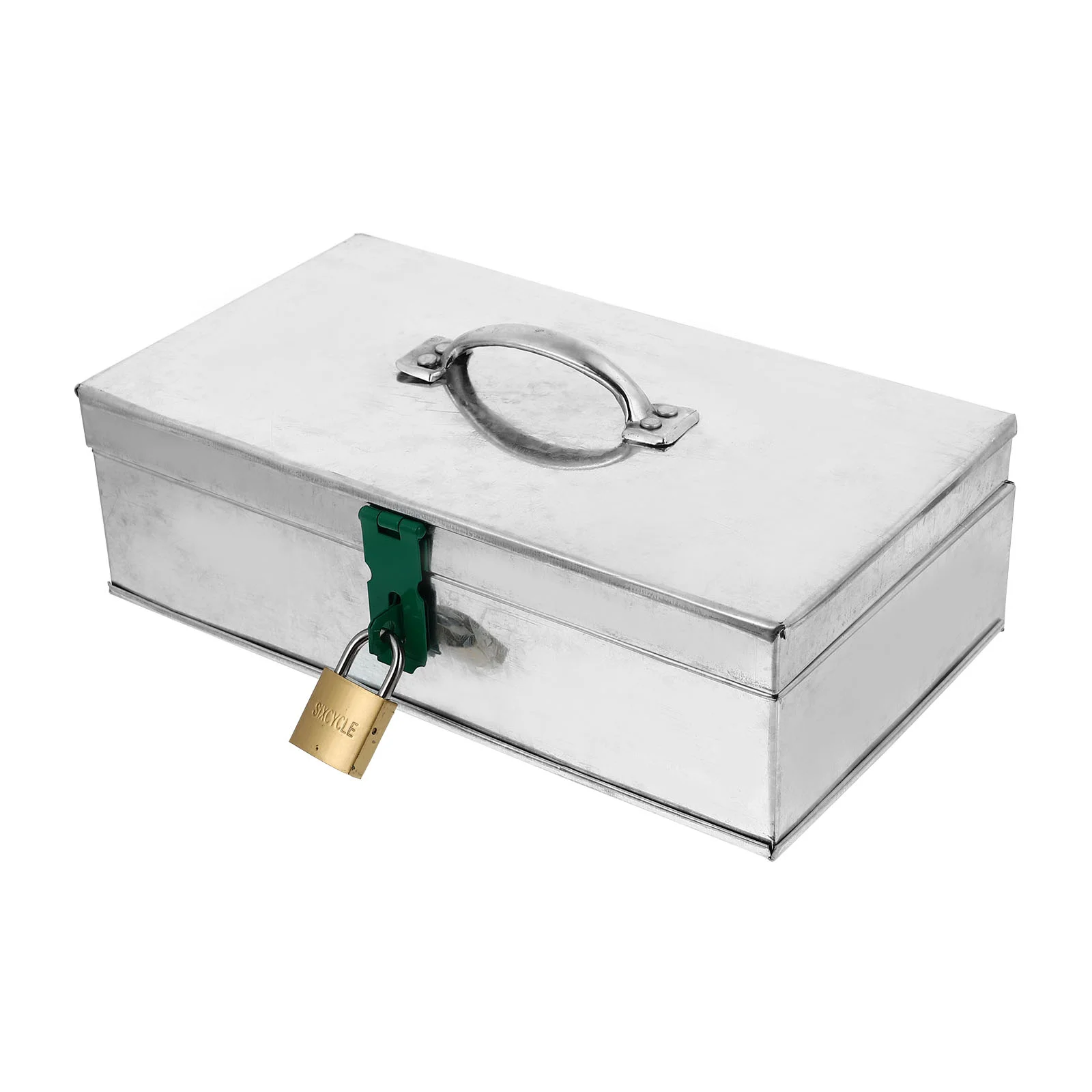 

1Pc Household Storage Box Iron Storage Container Tool Box for Sundry Tool Storage Home