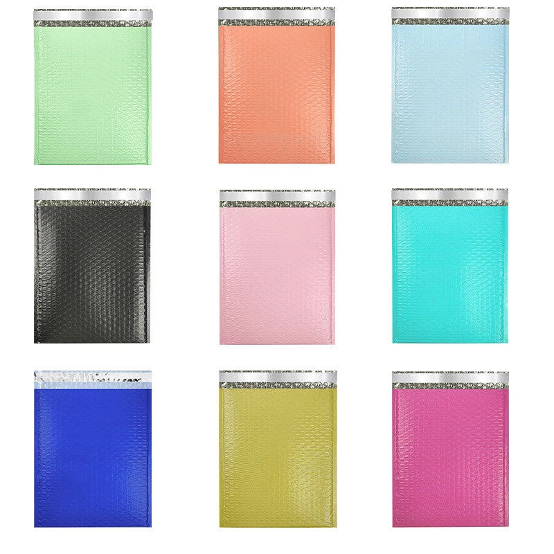 29X38Cm Big Bubble Mailers Sacchetto Di Spedizione In Plastica Nera/Blu Sacchetto Di Bolle Autoadesivo Sacchetti Di Imballaggio Regalo Per Affari 50 P