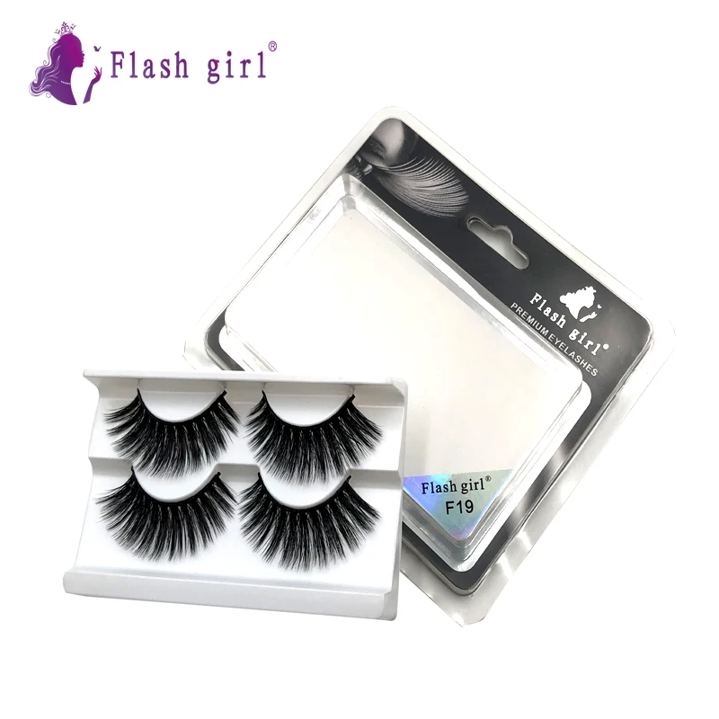 Ресницы Накладные из искусственной норки 2 пары 20 моделей |