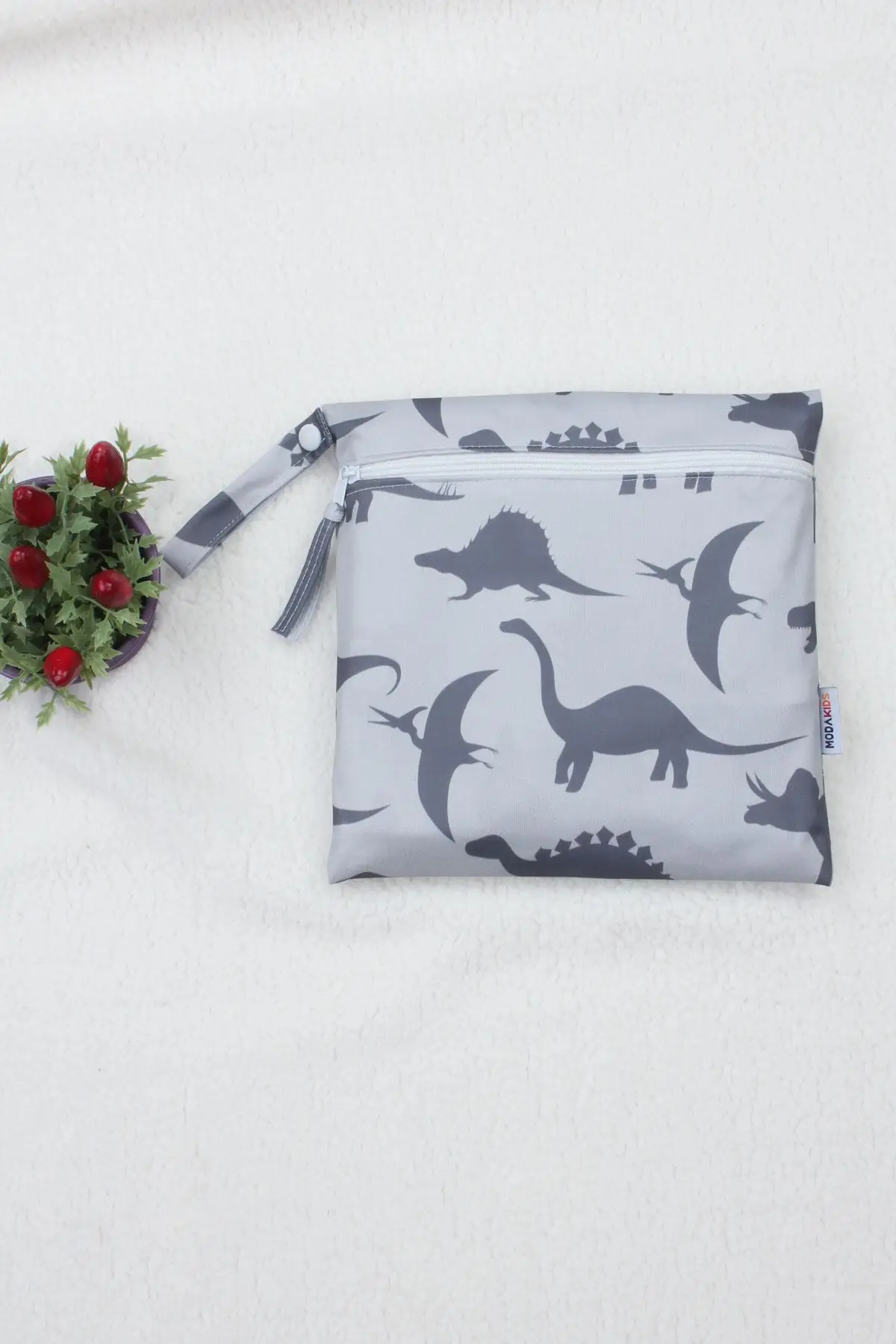 

Liquid Tight Dino Pattern Multi-Use Organizer Bag