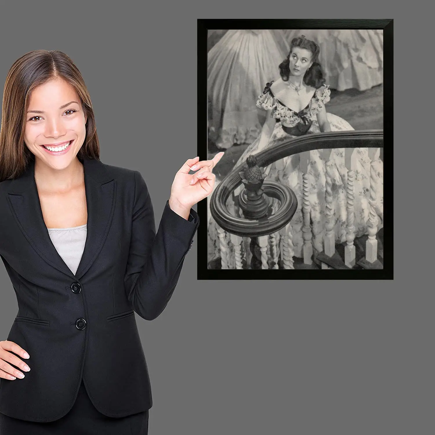 Вивиен лей холст художественный постер и настенное искусство печать с