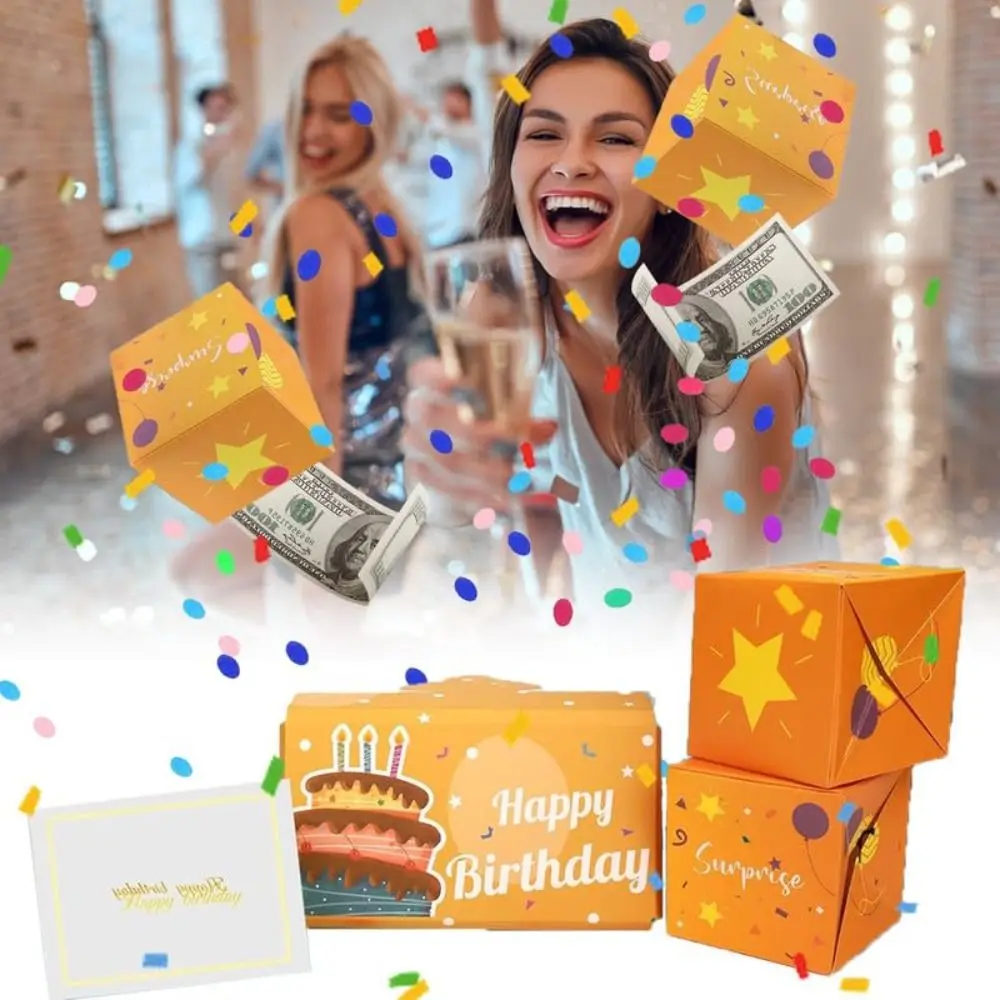 Коробка для прыжков-сюрпризов складная коробка прыжков подарков на день