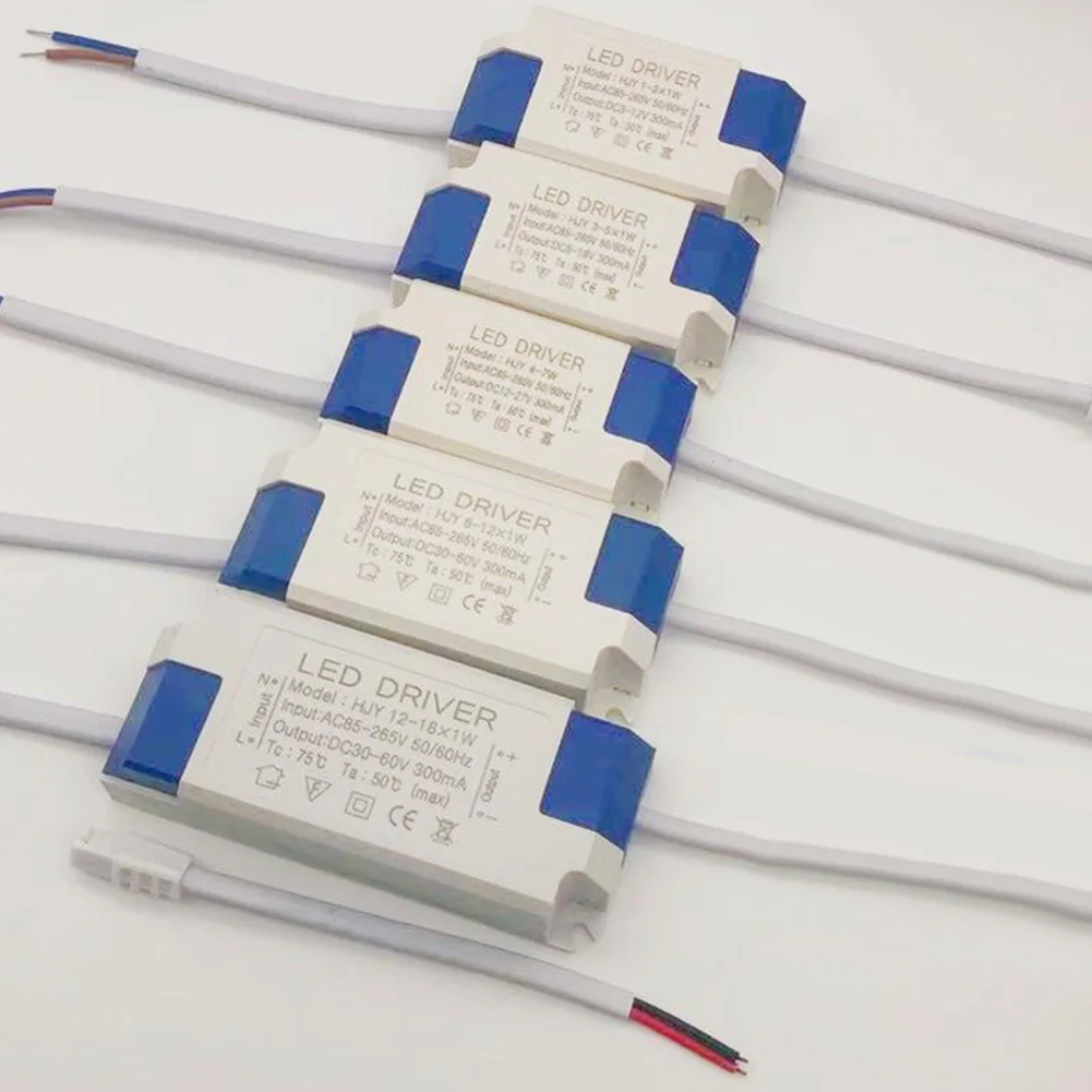 

LED Driver Power Supply Transformer AC85-265V DC Constant Current LED Drivers Transformers For MR11, MR16 LED Bulb Strip Lights