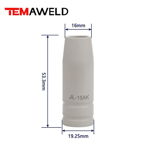 Сварочные сопла 15AK из авиационного алюминия