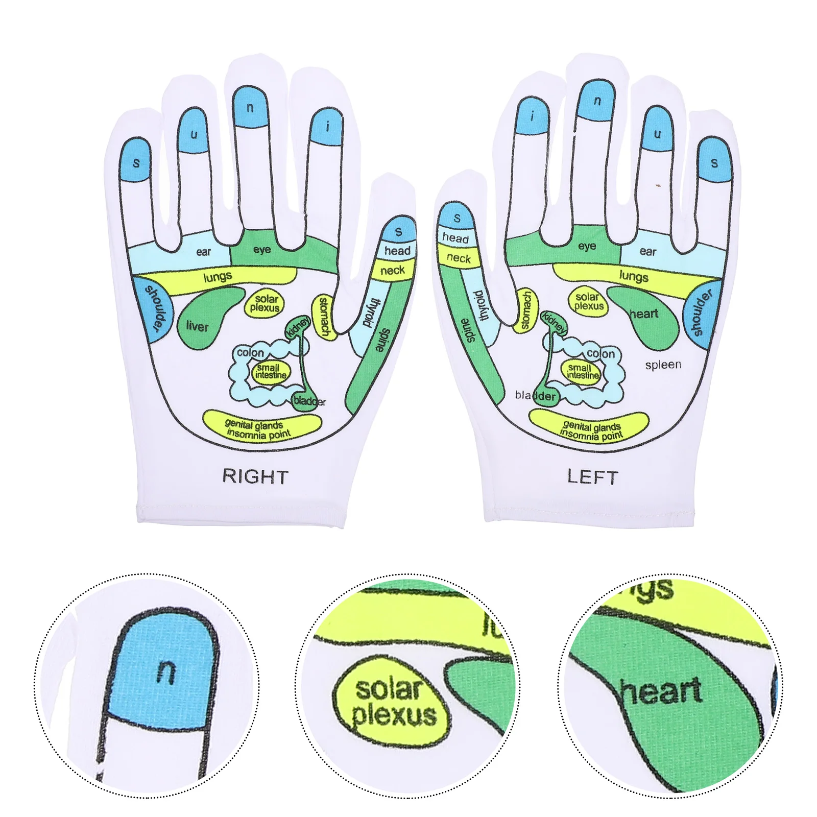 

Женская перчатка для акупрессуры, женские перчатки, перчатки для обучения, перчатки для рук из спандекса, инструменты для рефлексотерапии, Miss