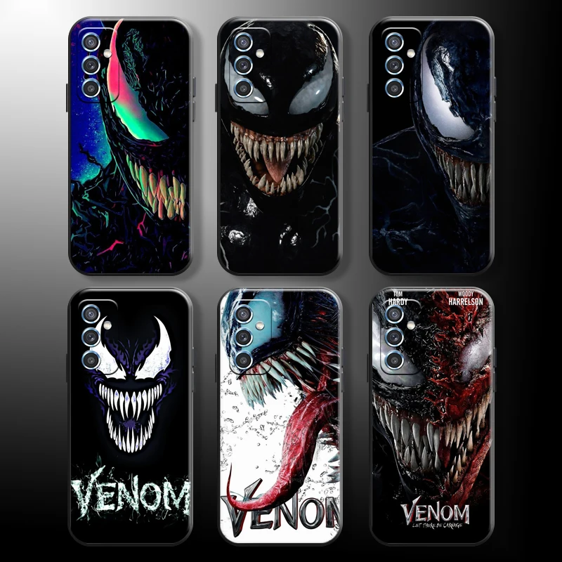 

Marvel Venom Comics Cool For Samsung M11 M12 Phone Case Silicone Cover Funda Back Carcasa Soft
