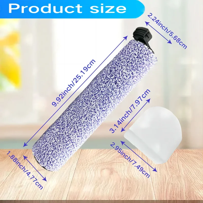 Фото 2 рулона щетки + 4 сменных фильтра из пеноматериала для Shark HydroVac/Cordless Pro 3in1, вакуумная швабра, анти-замена детали # WDB1F2 №2