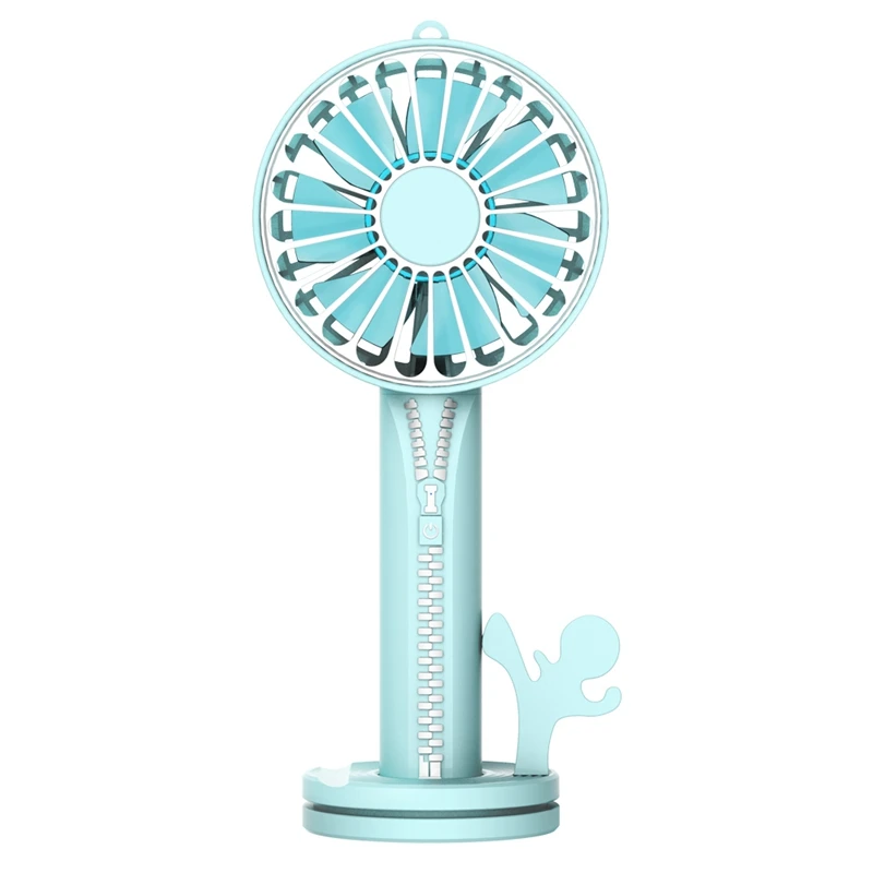 

Портативный вентилятор для вентилятора, ручной Перезаряжаемый USB-вентилятор с креплением на молнии