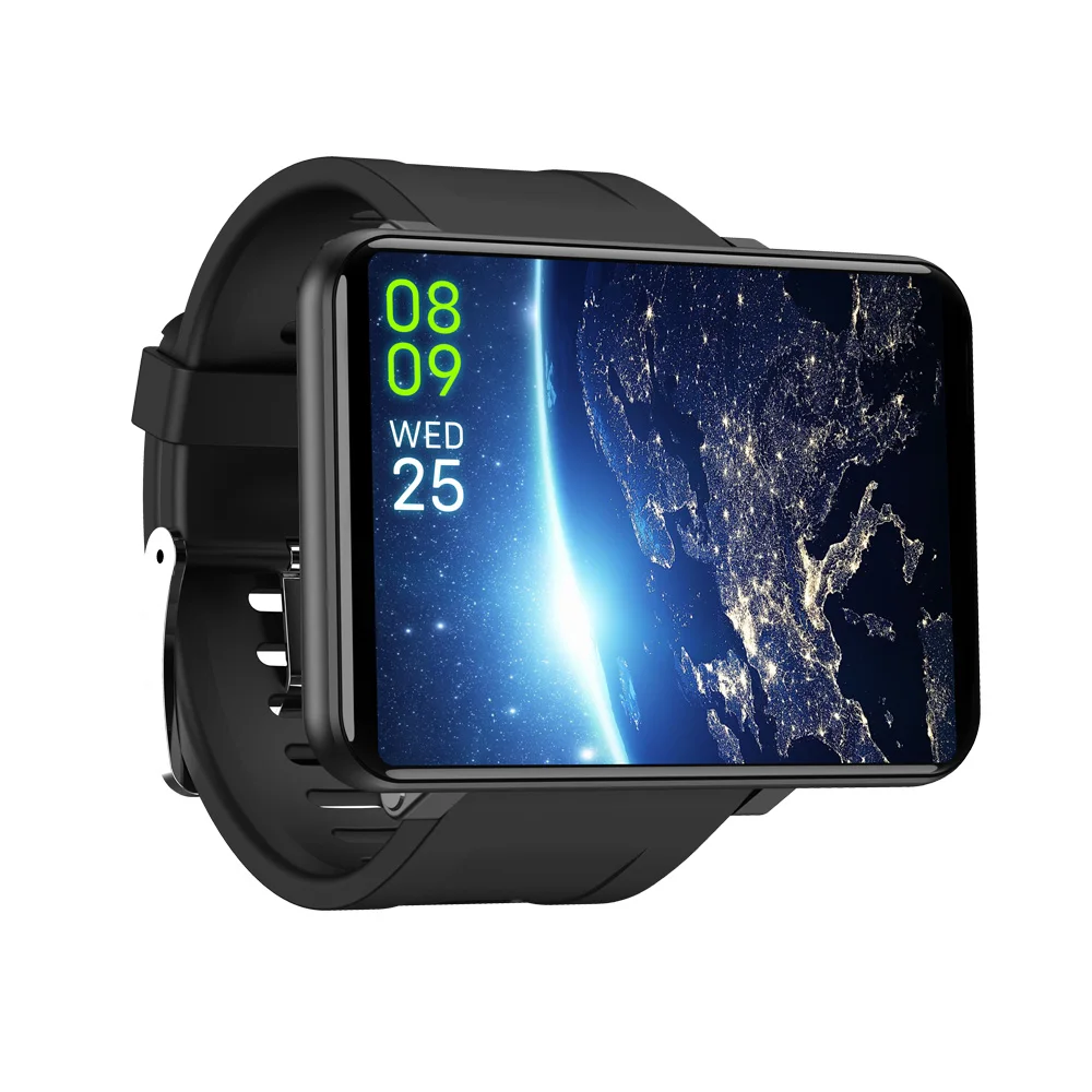 

Модные стильные мужские Смарт-часы DM100 2,86 дюймов Android 7.1 3 ГБ + 32 Гб 5 Мп камера 4G WiFi GPS