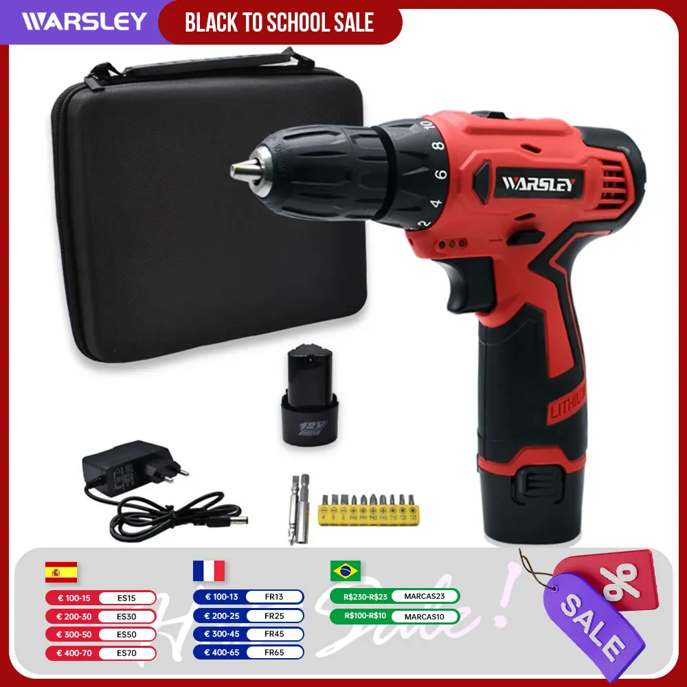 12V Electric Power Tools Screwdriver Battery Engraver Screwdriver Dremel Cordless Electric Drill Electric Screwdriver