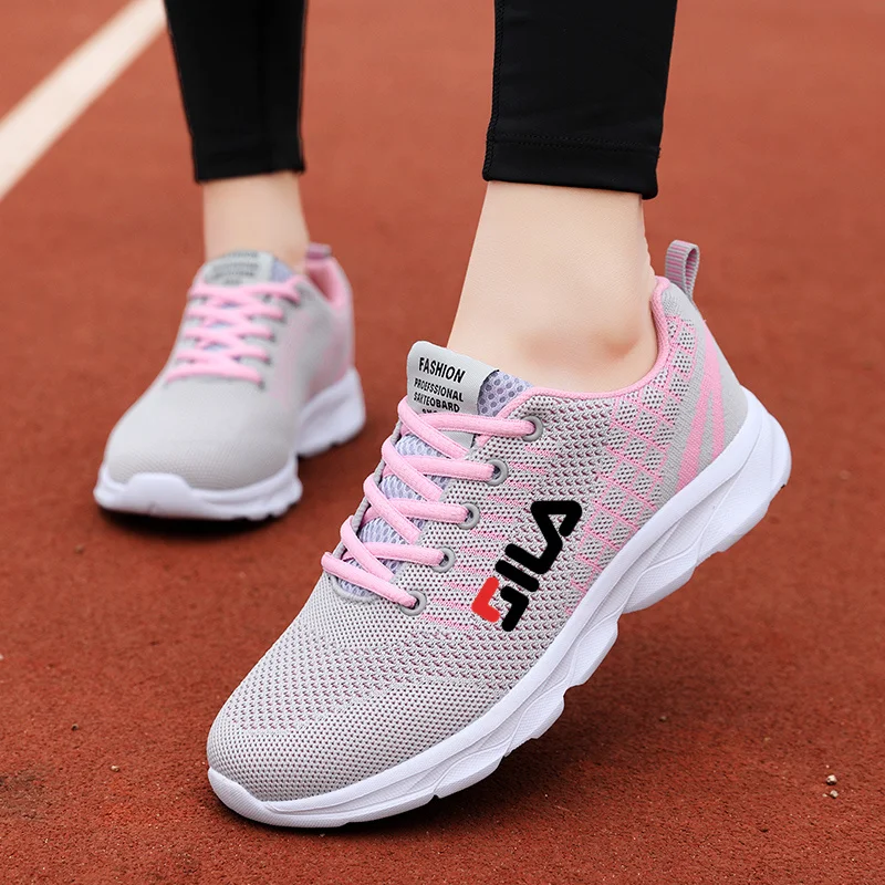 Women Casual Shoes Fashion Breathable Walking Mesh Flat Shoes Woman Comfortable Sneakers Women 2023 Tenis Feminino Female Shoes