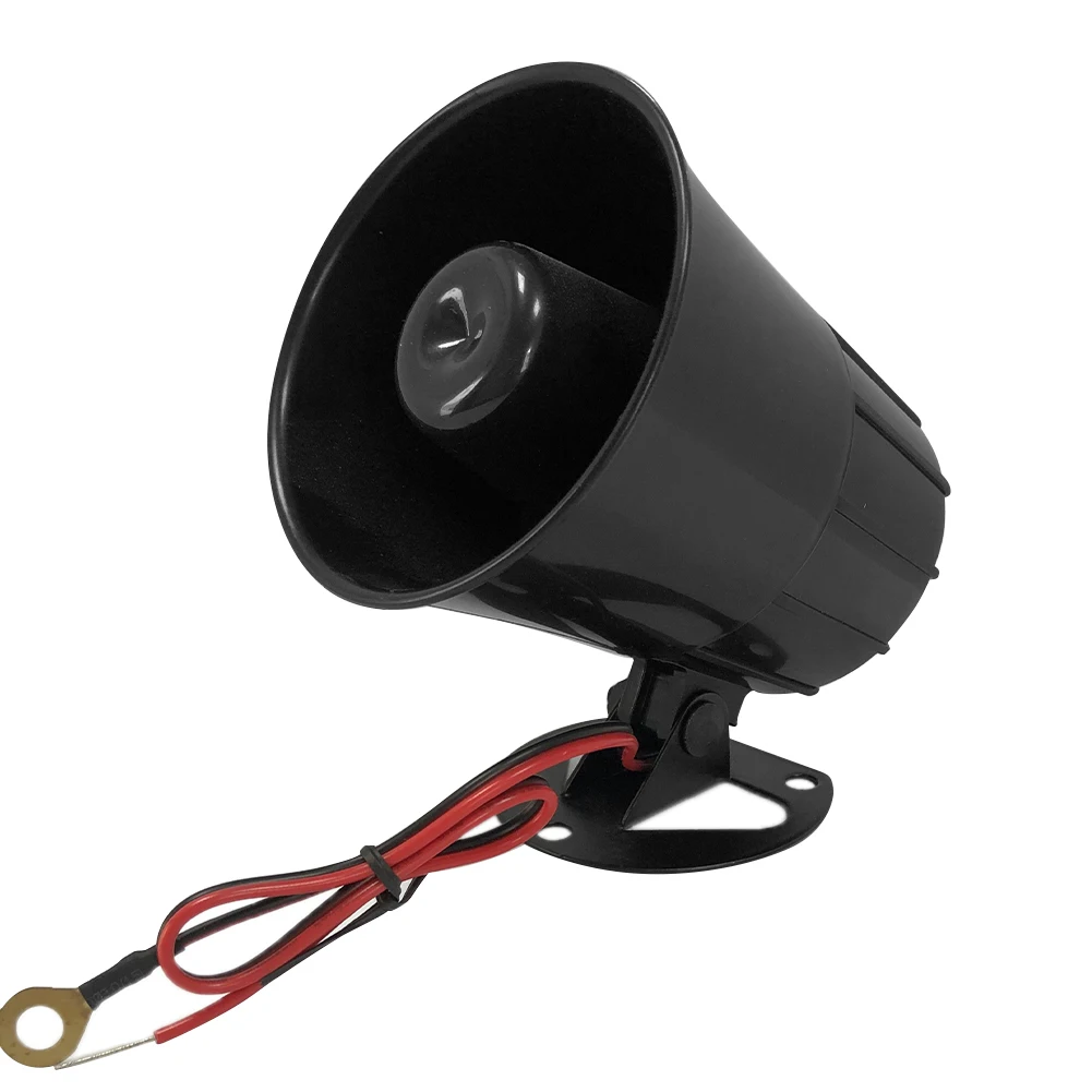 

Universal Alarm Sirens Loud Electric 125dB Horn Outdoor Personal for Car Motorcycle Truck 12V 24V Car Accessories