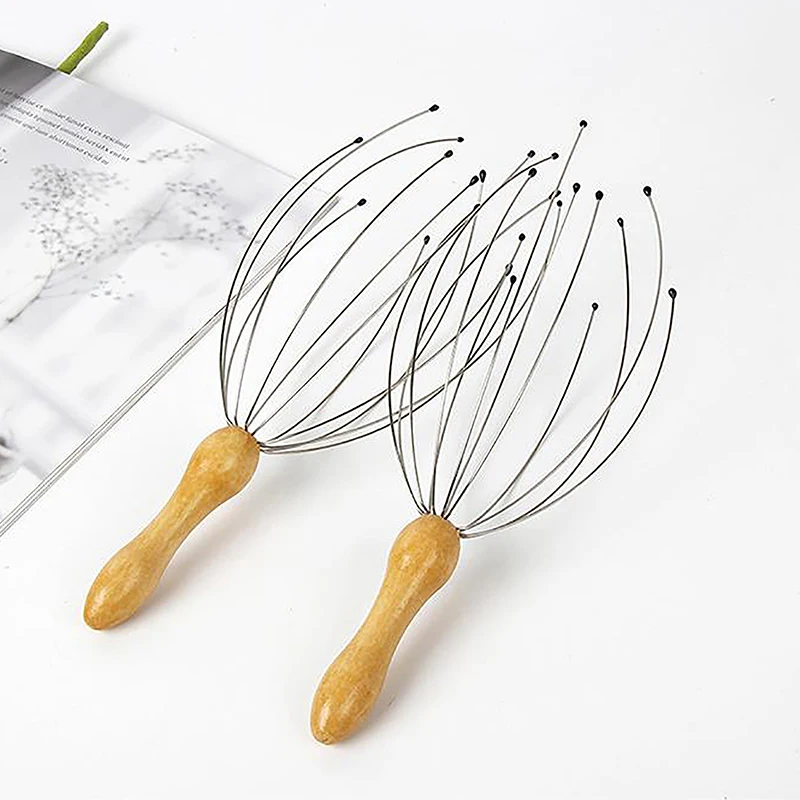 Массажер-Осьминог для головы и кожи