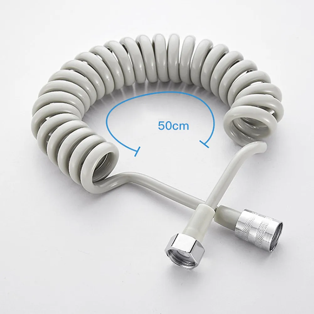 

Home Shower Hose Bathroom Pipe Spring Telephone Line Style Toilet 1.5M/2M 1pc Accessory Bidet Flexible Replace
