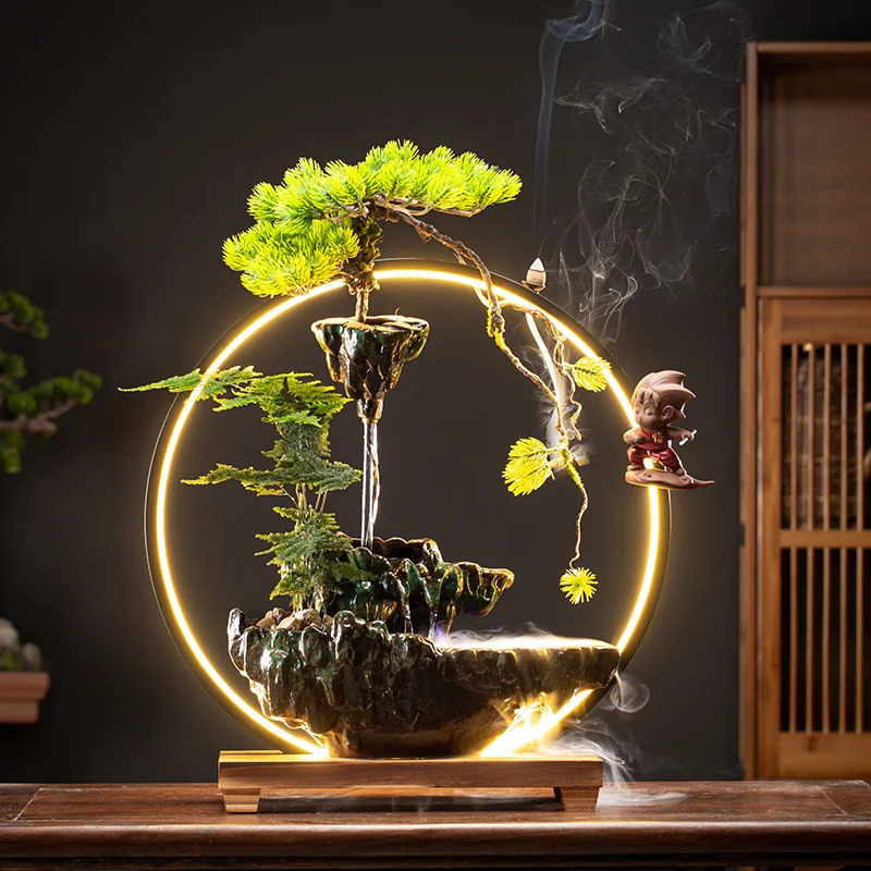 

Backflow Candlee Vessels Waterfall Ramadan Room Decor 2022 Candlee Sticks Smoke Backflow Incienso Cascada Room Decor for Home