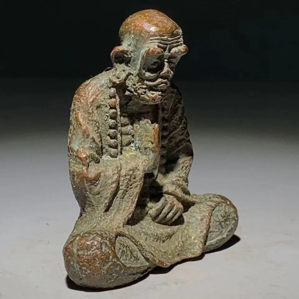 Китайская сборная бронзовая статуя геомантическое богатство благоприятное