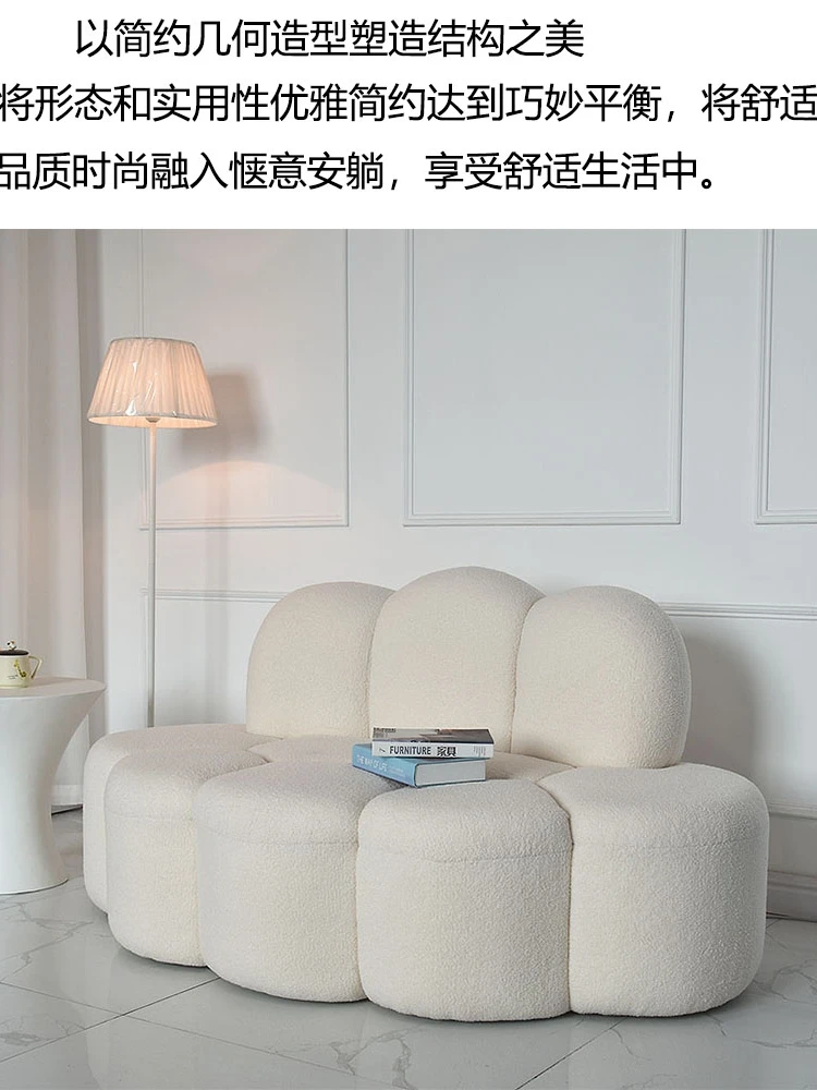 Одноместный диван с индивидуальным дизайном в скандинавском стиле