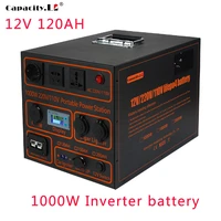 12v 120ah battery pack inverter 220v 1000w 150ah 200ah lifepo4 battery car ignition rv motor solar outdoor backup battery