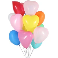 10pcs red pink white balloons 10inch love heart latex balloons helium balloon valentines day birthday party inflatable balloons