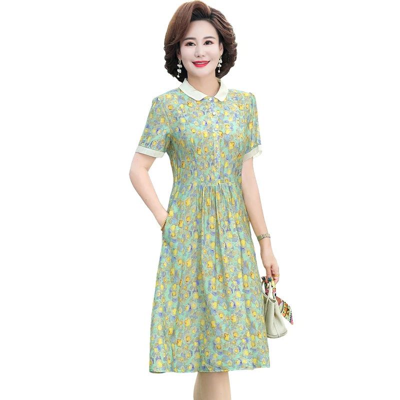 

Винтажное летнее Повседневное платье миди из двух частей, шифоновое свободное платье с вышивкой, женские элегантные облегающие вечерние пл...