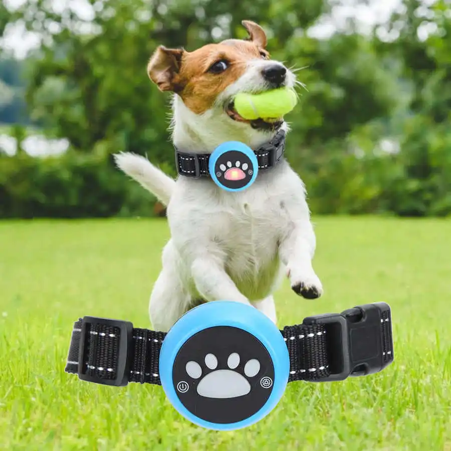

Intelligent Anti Bark Dog Collar Rechargeable Dog Training Collars Waterproof Stop Barking Collar Home Pet Dog Supplies